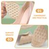 Ciieeo 2 Pairs and Suede Metatarsal Pads for Women High Heel Insoles Front Foot Cushions Non-Skid Soft Gel Inserts Anti-Friction for High Heel Shoes view 3