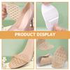 Ciieeo 2 Pairs and Suede Metatarsal Pads for Women High Heel Insoles Front Foot Cushions Non-Skid Soft Gel Inserts Anti-Friction for High Heel Shoes view 4