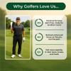 Back9relief Golf InsolesPain-Free Golf for 18 Holes Straight (Gray,13) view 3