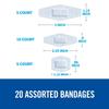 Nexcare Strong Hold Pain Free Removal Bandages, Assorted, 40 Count view 3