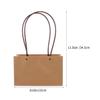 TIDTALEO 5pcs Kraft Paper Tote Bags with Handle Waterproof Bouquet Wrapping Carrier Bags for Party Floral Packaging view 2