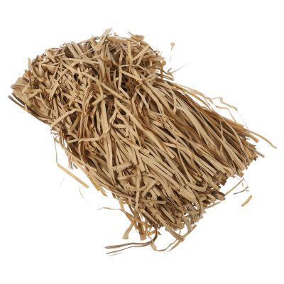 BUTIFULSIC Raffia Paper Shred Filler for Boxes 200g Pack of Decorative Basket Filling Shreds in Deep Kraft Color for Present Packaging and Craft Supplies