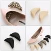 EXQUIMEUBLE 6 Pairs Forefoot Shoe Head Cushions Half Insoles Sponge Pads for High Heels Black Beige Leopard Anti Ball-of-Foot Inserts for Women Foot Care view 3