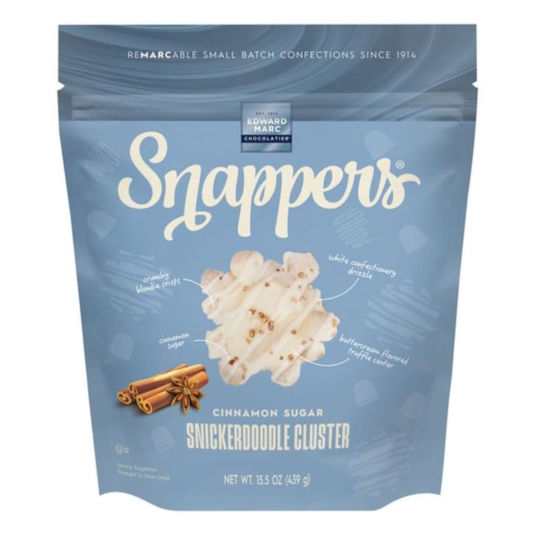 Snappers Cinnamon Sugar Snickerdoodle Cluster, 15.5 oz