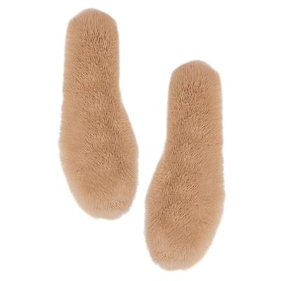 Housoutil Winter Warm Insoles 1 Pair Thick Cotton Fleece Soft Sole Comfortable Shoe Inserts for Men and Women Cold-Proof Odor-Resistant Footwear Accessory