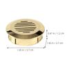 Abaodam 37mm round Cigar Humidify Pieces 5pcs Humidifier for Humidor Box Reusable Plastic Humidor Supplies Accessory for Cigar Storage and Preservation view 2