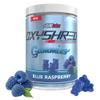EHP Labs OxyShred Pre Workout Energy Gummies, Blue Raspberry, 60 Servings view 1