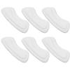 KALLORY 6pcs Gel Heel Cushion Pads for High Heels Soft Self-Adhesive Back Protector Inserts Prevent Slip and Reduce Foot for Women view 1