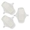 Abaodam Reusable Cotton Menstrual Pads 3pcs Set with Breathable Waterproof Layer 24cm Washable Sanitary Napkins for Pregnancy and Postpartum Feminine Care view 1