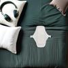 Abaodam Reusable Cotton Menstrual Pads 3pcs Set with Breathable Waterproof Layer 24cm Washable Sanitary Napkins for Pregnancy and Postpartum Feminine Care view 4