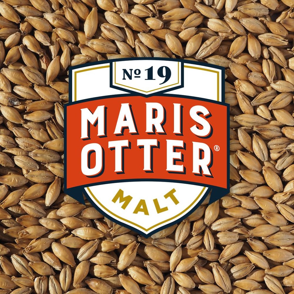 55LB SACK LEGENDARY Crisp Floor Malted Maris Otter #19 Heirloom British 2-Row Pale Ale Base Malt