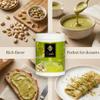 Cavella Premium Pistachio Cream Spread - Smooth Pistachio Filling for Dubai Chocolate, Kadayif Desserts, Toast, Crepes and Pastries (1kg) view 2