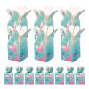 OSOLADY 50pcs Mermaid Heart Candy Boxes Small Paper Party Treat Storage Packaging for Summer Festival Wrapping view 1