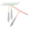 Abaodam 3pcs Glass Window Cleaner Squeegee Set, Portable Car and Household Water Removal Tool, Multi-Color Window Cleaning Scraper for Shower and Windscreen Use Random Color view 1