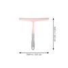 Abaodam 3pcs Glass Window Cleaner Squeegee Set, Portable Car and Household Water Removal Tool, Multi-Color Window Cleaning Scraper for Shower and Windscreen Use Random Color view 2