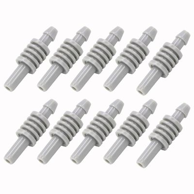 10PCS NIBP Cuff Air Hose Connectors for Blood Pressure Monitor Extension Tubes Durable Plastic Fit Universal Sphygmomanometer Systems