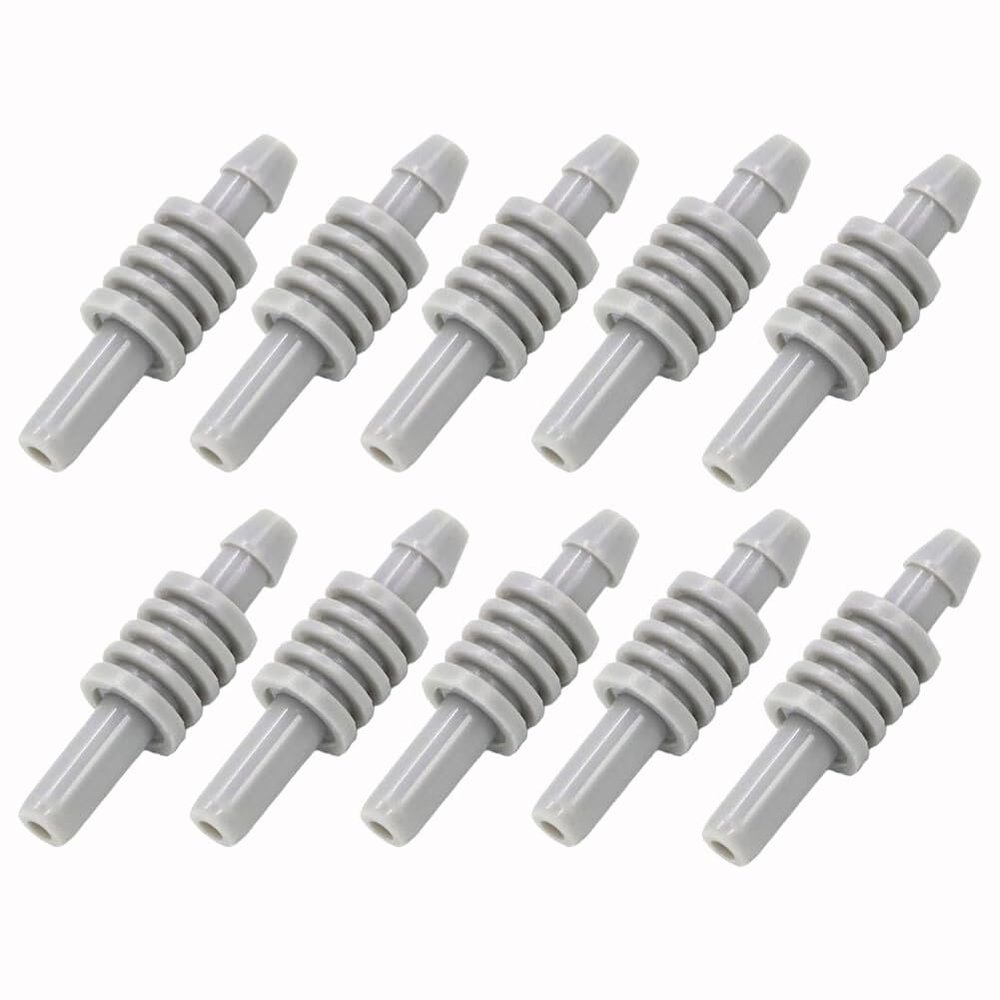 10PCS NIBP Cuff Air Hose Connectors for Blood Pressure Monitor Extension Tubes Durable Plastic Fit Universal Sphygmomanometer Systems