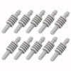 10PCS NIBP Cuff Air Hose Connectors for Blood Pressure Monitor Extension Tubes Durable Plastic Fit Universal Sphygmomanometer Systems view 1