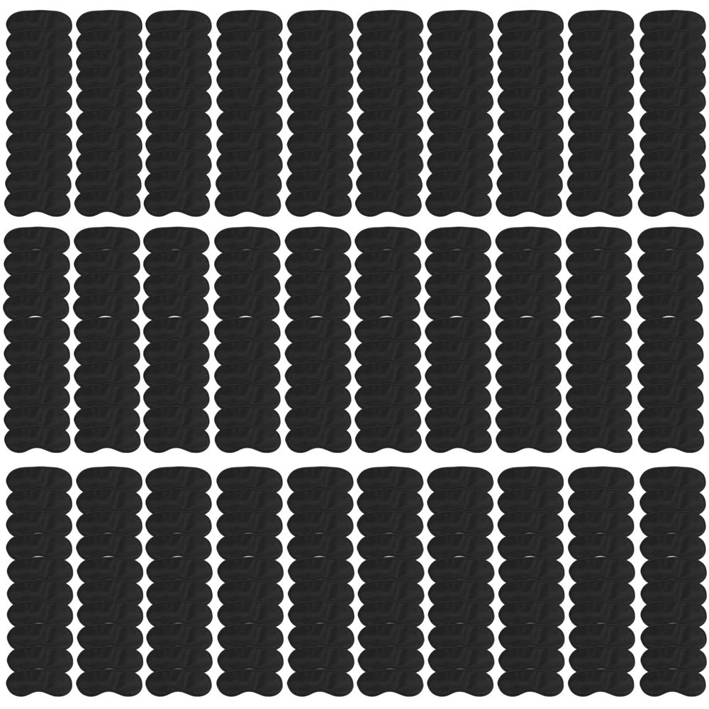 300 Pcs Eye Mask Sleeping Blindfold Eye Cover with Adjustable Strap for Games Party Team Building Travel Individually Wrapped Sleep Mask for Women Men Birthday Graduation Dad Mon Gifts(Black)