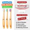 Dr. Noah Microplastic-Free Bamboo Baby Toothbrush | Dentist Designed | 656 Substances Safety Tested | BPA, PFAS & Phthalate Free | 6-Pack | Soft Bristles | Infant to Toddler, 6-12 Months, Age 2-4 Kids view 4