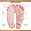 Lnistride Acupuncture Point Massage Slippers for Men and Women | Reflexology Sandals | Relieve Plantar Fasciitis,Acupuncture Slippers Beige 38-39 view 3