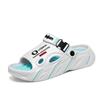 Lnistride Men's and Women's Massage Slippers Soft Nubbed Reflexology Insoles, Reflexology Sandals for Relieving Plantar Fasciitis Pain White 42-43 view 1