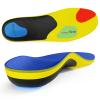 2026 Heavy Duty Support Pain Relief Orthotics - 250+ lbs Plantar Fasciitis High Arch Support Insoles for Men Women, Flat Feet Orthotic Insert, Work Boot Shoe Insole, Absorb Shock with Every Step view 1