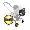 1 Pair Stroller Wheels Replacement, Front or Rear Wheel Compatible with DOONA 4-in-1 Car Seat, Heavy-Duty Baby Pushchair Repair Parts(Rear Wheel) view 4