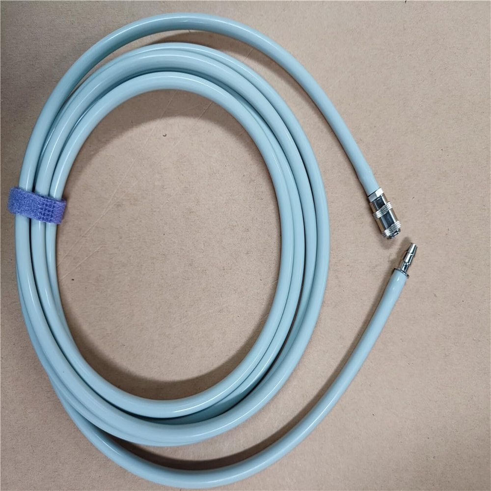 2.5m NIBP Blood Pressure Hose with Connector, Gray Single Tube Compatible with LIFEPAK Monitors, 8.3ft Length