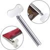 2Pcs Stainless-Steel Tube Toothpaste Squeezer Keys Metal Hair Dye Color Key Roller Dispenser Wringer Tool Processing Bathroom Safety, Aids and Accessories view 3