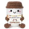 30th Birthday Gifts Coffee Cup Crochet - Positive Emotional Support 30th Birthday Decoration for Women/Men Mug, 30 Years Old Bday Gift for Mom Dad Friend Sister Brother Wife Husband Coworkers. view 1