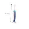IMIKEYA 3pcs Cartoon Manual Toothbrush Set for Ages 3-12, Soft Bristles Teeth Cleaning Oral Care Tools with Blue, Yellow, Red Handles Random Color view 2