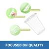 1000 Pack 12oz 92MM Clear PET Disposable Cups Iced Coffee Juice Cold Drink view 4