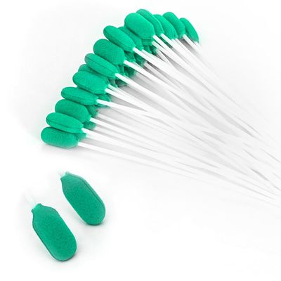 EHUSPU Trache-Tube Cleaning Swab,Tracheostomy (Green 1 Pack of 100 Pcs, XL)