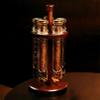 AFLEPCBRQ Cigar Infuser Glass Tube Kit with Handmade Wooden Base,Cigar Flavor Injector Humidifier, Cigar Infuser Glass Tube Kit for Men Cigar Lovers and Enthusiasts view 1