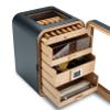 110 Count Cigar Humidor with Digital Hygrometer, Desktop Acrylic Humidifier, Transparent Skylight, Ideal for Cigar Enthusiasts, Perfect for Home or Office Use view 1