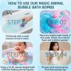 Bath Bombs for Kids with Toys Inside, 12 Pcs Kids Bath Bombs with Mega Bubbles & Surprise Ocean Toys Inside view 3