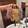 Jiaohua Grapes Soap, Grapes Soap on a Rope, Natural Grape Extract Bar Soap, Handmade Cluster Shaped Soaps, DIY Exquisite Home Decor, for Hands & Body With Box (Purple) view 3
