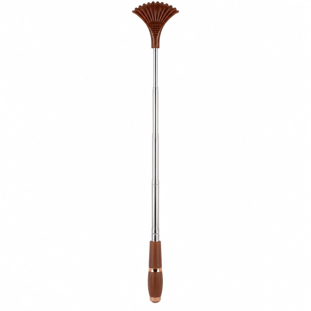 Extendable Back Scratcher with Flexible Claw Head, Non-Slip Grip, 20.08 in