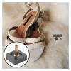 10 Pairs Heel Replacement Tips Square Shaped Trendy Design Versatile Use for Various Outfits Shoe Repairing view 3