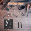 Ciieeo Eyeglasses Repair Kit with Screws and Nose Support Pads, Precision Screwdriver Tool Set for Glasses Maintenance and Frame Fixing, Suitable for Sunglasses and Optical Repairs view 4