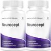 (2 Pack) Neurocept - Neurocept Capsules Memory Advanced Formula Brain Support Premium Pills Maximum Strength All Natural Daily Vitamins for Health and Wellness Reviews, 120 Capsules for 2 Months view 1