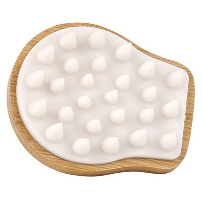 SOIMISS Shampoo Brush and Scalp Massager, Silicone Head Cleaning Brush for Dandruff Exfoliation and Hair Washing, Home Shower Scalp Scrubber for Teens and Adults