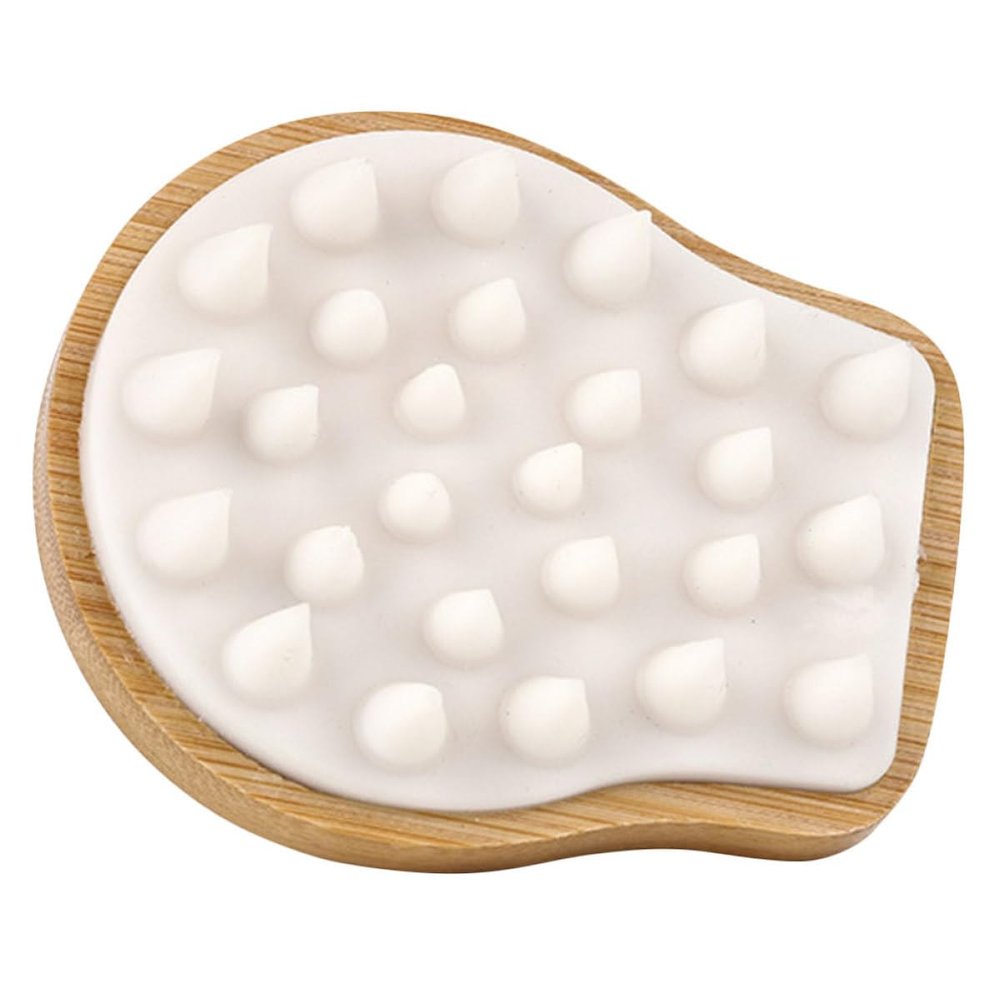 SOIMISS Shampoo Brush and Scalp Massager, Silicone Head Cleaning Brush for Dandruff Exfoliation and Hair Washing, Home Shower Scalp Scrubber for Teens and Adults
