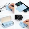 100pcs Custom Cleaning Cloth Promotional Item for Eyeglasses Sunglasses Lens Phones Size-6" x 6" view 3