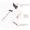 TOYZFRIENDY Ox Horn Back Massager Hammer 35-38cm Multi-Function Body Massager Scratcher Portable for Outdoor Itchy Relief and Muscle Relaxation view 3