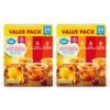 Great Value Fruit Cup Variety Pack, Diced Peaches, Mandarin Segments & Cherry Mixed Fruits in Fruit Juice, 4 oz, 24 Count (Pack of 2) view 1
