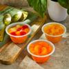 Great Value Fruit Cup Variety Pack, Diced Peaches, Mandarin Segments & Cherry Mixed Fruits in Fruit Juice, 4 oz, 24 Count (Pack of 2) view 2