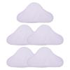 VICASKY 5pcs Triangle Steam Mop Replacement Pads Reusable Heavy-Duty Mop Cloth Accessories for Steam Cleaner Washable Floor Covers Compatible with H2o for Home Cleaning view 1
