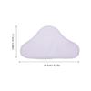 VICASKY 5pcs Triangle Steam Mop Replacement Pads Reusable Heavy-Duty Mop Cloth Accessories for Steam Cleaner Washable Floor Covers Compatible with H2o for Home Cleaning view 2